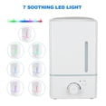 thumbnail image 3 of EcoGecko Large Capacity 1.5L Aromatherapy Essential Oil Diffuser and Humidifier, Ultrasonic Cool Mist Humidifier, Dial Controls Mist Velocity, 7 Colors LED Light Whisper-Quiet, 3 of 6