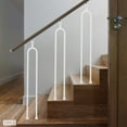 thumbnail image 6 of Stair Balusters, U-Shaped Stair Handrail, U-shaped Stair Balusters with Adjustable Top Bracket for Gardens, Hotels, Entrances, and Other Places, 6 of 10