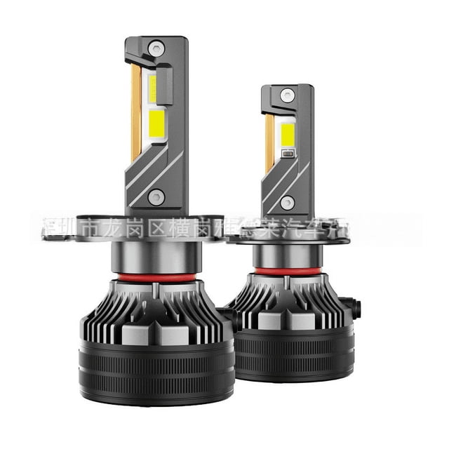 Faro LED Q7 de tres tubos de cobre, superbrillante, de alta potencia, 85 W, modificado, bombilla H7H11H4, para coche