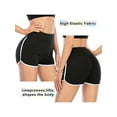 thumbnail image 4 of SAYFUT Butt Lifting Yoga Shorts for Women Tummy Control Leggings Textured Ruched Running Shorts Bottom, 4 of 7