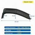 thumbnail image 4 of GOCAPTAIN 2 Pack Heavy Duty Steel Car Ramps, 8000 lbs Capacity, 8 Inch Lift Height, Non-Slip Automotive Ramps for Oil Change, Vehicle Maintenance & Repair, Black, 4 of 8