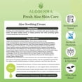 thumbnail image 7 of Aloderma Soothing Face Cream Made with 62% Organic Aloe Vera - Calming Facial Cream with Squalane & Vitamin E for Dry, Sensitive Skin - Reduces Redness, Helps Protect Damaged Skin, 50g/1.76oz, 7 of 7