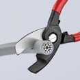 thumbnail image 4 of Cizallas para cables KNIPEX Tools, doble filo, 20 cm (9511200), 4 of 4