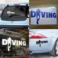 thumbnail image 5 of Soumake Fashion Diver Diving Sticker Car Auto Bumper Window Computer Decal Decoration, 5 of 5