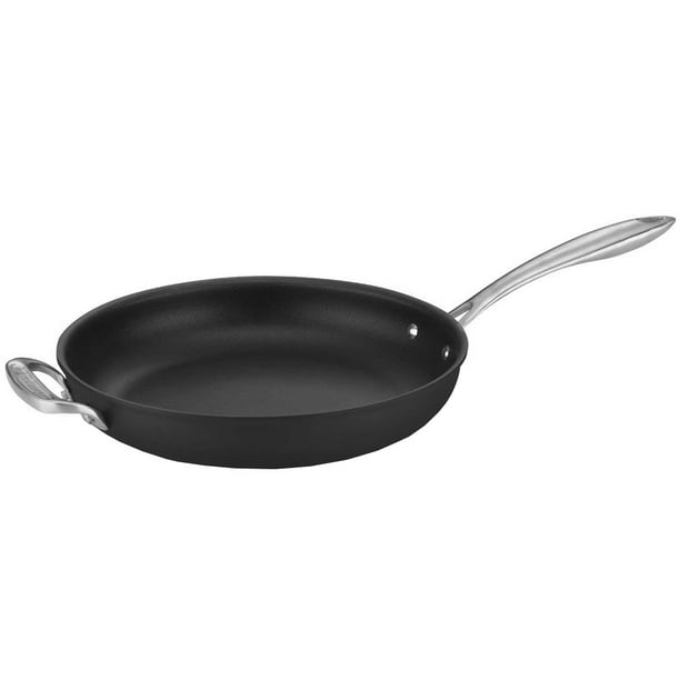 Cuisinart 2" Skillet with Helper DS Induction Hard Anodized