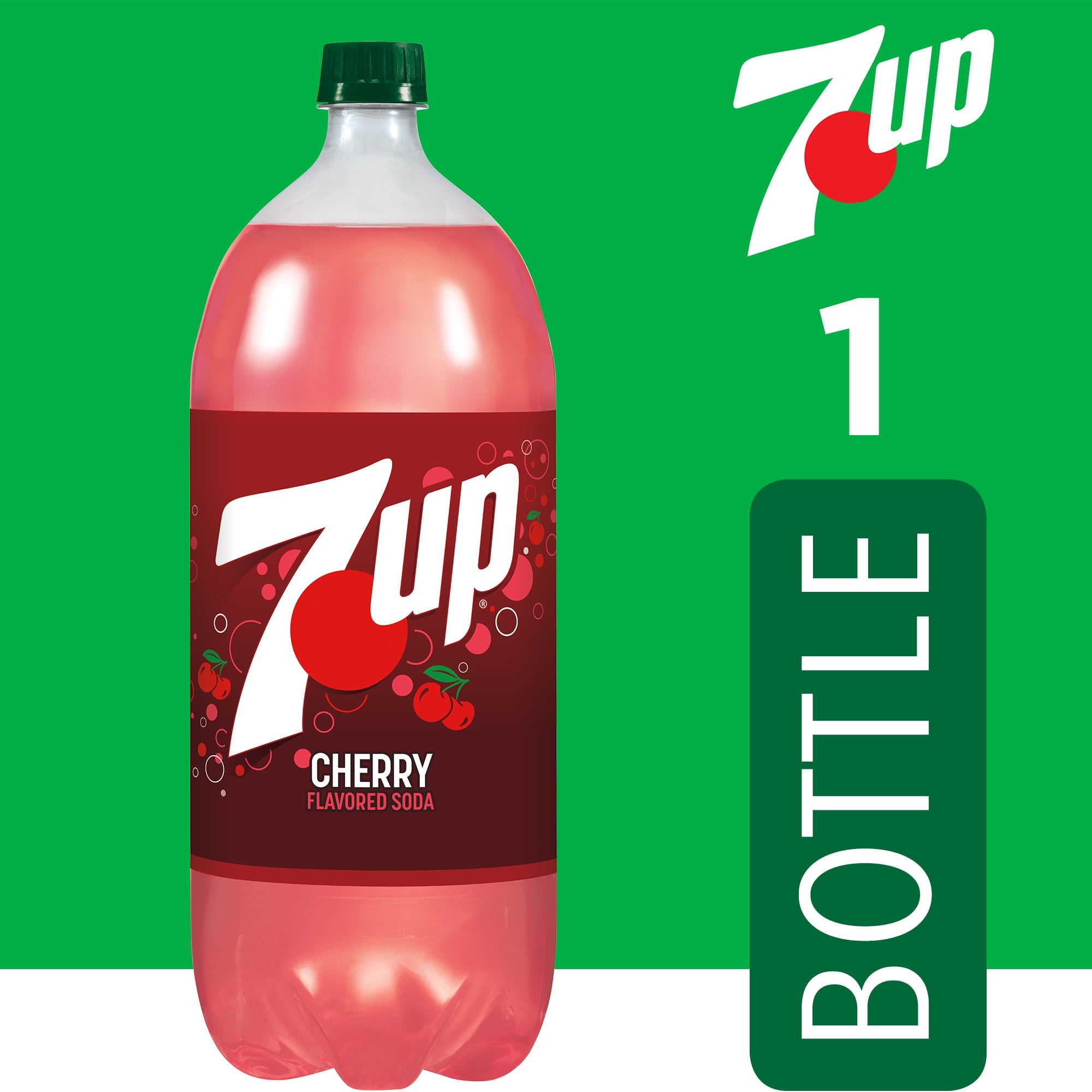 7UP セブンアップ RUBBER KEYCHAIN LOGO CHERRY CAN BOTTLE