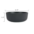 thumbnail image 6 of Mainstays - Black Eco-Friendly Recycled Plastic Cereal Bowl, 38-Ounce, 6 of 6