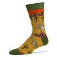 thumbnail image 2 of OoohYeah Mens Funny Novelty Crew Sock, Roadrunner, Crazy Fun Fashion Socks, 2 of 3