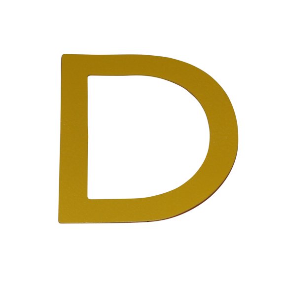 FindTape Marking Letters: 3.7 in. (Yellow)