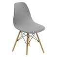 thumbnail image 2 of Funda para asiento de silla Macarena Sin brazos Gris claro, 2 of 8