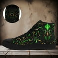 thumbnail image 3 of Coolcustomize High-top Sneakers with Rooster Print, Streetwear Shoes, Lace-Up Ankle for Daily Walking, Travel & Gym - Durable Rubber Sole & Fabric Upper (Casual for all terrains) - Ideal Gift for Men, 3 of 10