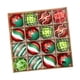 thumbnail image 5 of 16x Bolas Navideñas Adornos Navideños Colgantes Bolas Colgantes Rojo Verde Blanco, 5 of 9