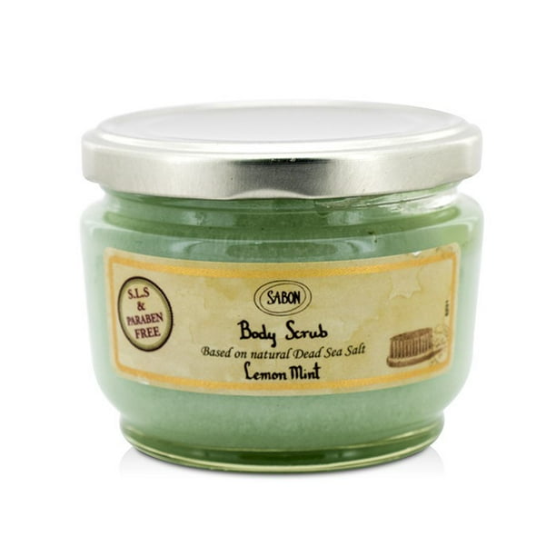 Sabon Body Scrub Lemon Mint 320g/11.3oz