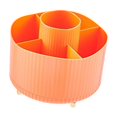 thumbnail image 1 of Organizador de maquillaje perfecl escaparate de soporte de maquillaje Naranja con múltiples compartimentos, 1 of 8