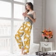 thumbnail image 4 of Uemuo Funny Chicken Pattern Women's Wide Leg Palazzo Lounge Pants with Pockets Light Weight Loose Comfy Casual Pajama Pants-XX-Large, 4 of 9