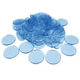 thumbnail image 2 of Discos de plástico Hugo Fichas de bingo Azul 100 piezas, 2 of 6