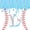 Light Blue D, variant on Manfei Cartoon Baseball Twin Sheets, Kawaii G Letter Bedding, Light Blue G 3pcs(1 Flat Sheet, 1 Fitted Sheet and 1 Pillowcase)