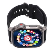 M Buder Wearable MP3 Player Bluetooth 5.4 Touch Screen with Wrist Band, Built-in Speaker, Voice Recorder, Gray, 16GB