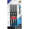 Pilot Precise V7 Rolling Ball Pens, Fine Point, 0.7 mm, Black Ink, 4 Pack
