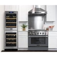 thumbnail image 3 of Pemberly Row 36" 5.2 cu. ft. Propane Gas Range w/ Convection Oven in Cement Gray, 3 of 12