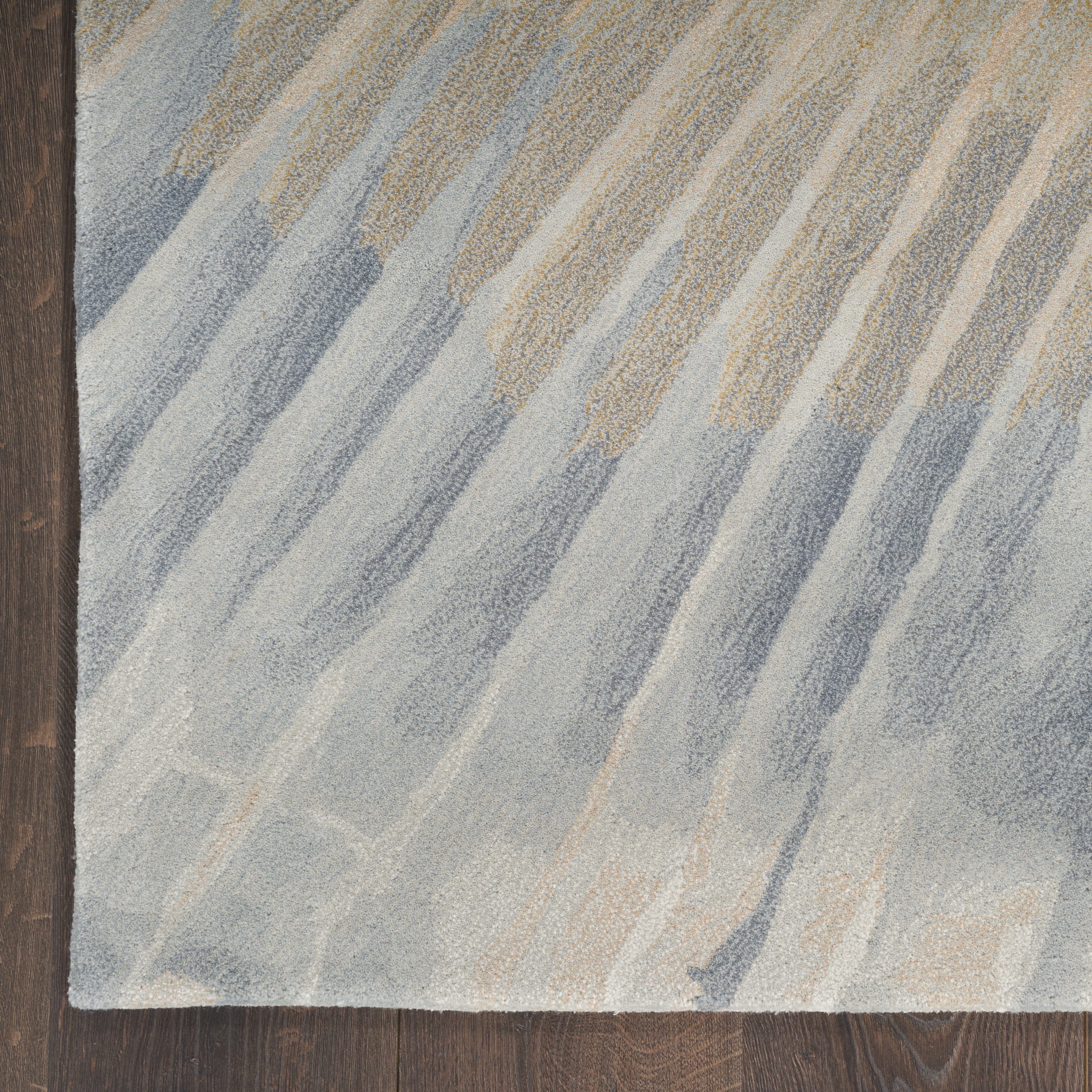 Nourison Prismatic Modern Abstract Sand 7'9" x 9'9" Area Rug, (8x10)
