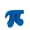 Blue, variant on Creative Math Pi Symbol Pen Holder Unique Desk Organizer for Math Lovers, Teachers, and Students Functional Pen Cup with Iconic Pi Design for Home Office or Study Room