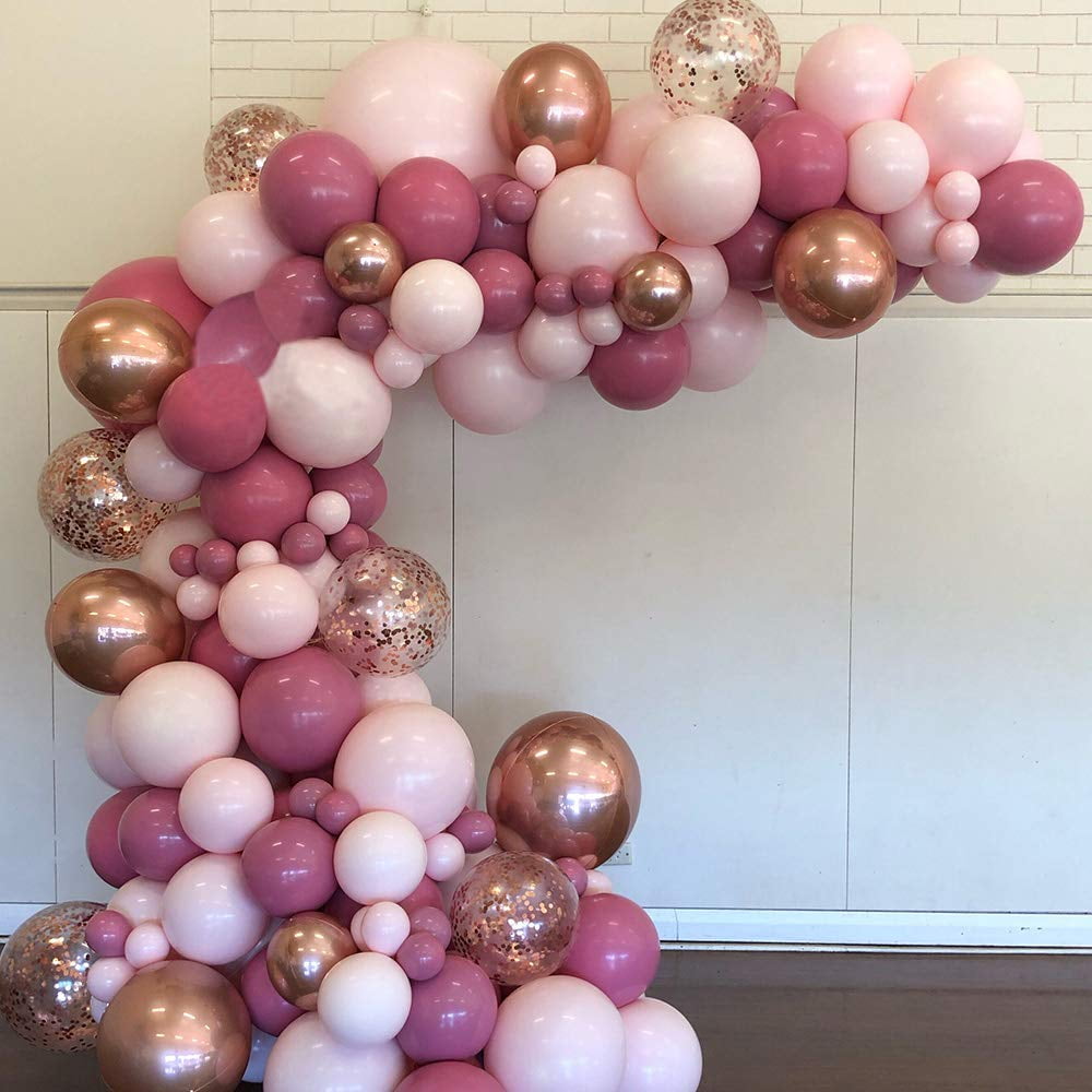 Baby Shower Decorations Purple Gold | Pink Gold Baby Shower Decorations -  Baby - Aliexpress