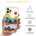 thumbnail image 2 of Coloful Mountain Case for iPhone 14 Pro Max,Aesthetic Art Design TPU Bumper Cover Case, 2 of 5