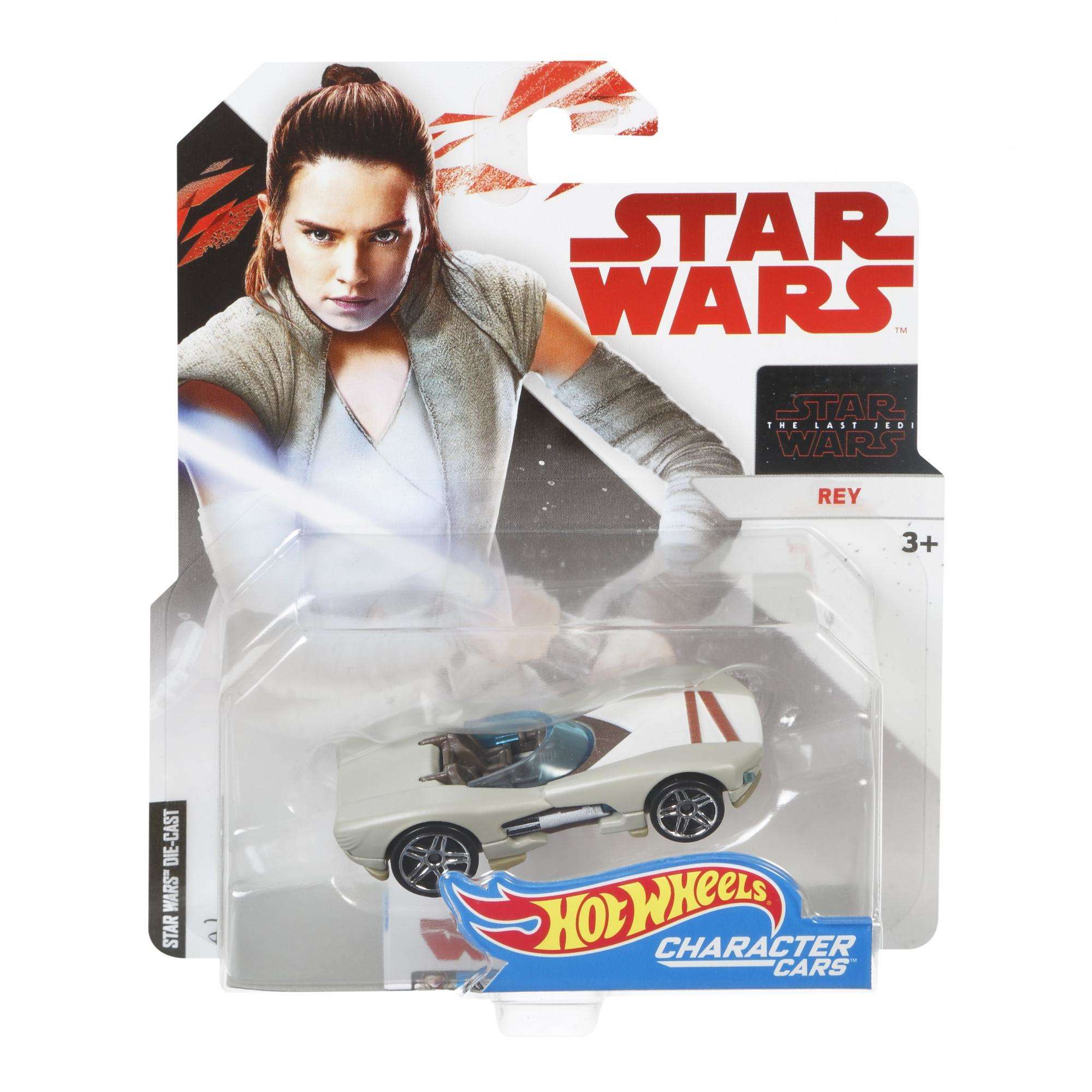 Hot Wheels Star Wars The Last Jedi Rose Tico Character Car - 1:64 Scale Die-Cast Vehicle For Kids & Collectors