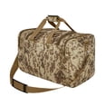 thumbnail image 3 of 22" Tactical Digital Camouflage sports Gym Travel Duffle Gear Bag - Tan ACU, 3 of 4