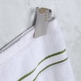 thumbnail image 4 of Superior 100% Turkish Cotton Plush 2-Piece Solid Highly Absorbent Towel Set, Forest Green, 4 of 5