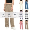 thumbnail image 4 of YABCSAZ Sherpa Pajama Pants for Women Soft Elastic Wasit Fluffy Pj Pants Soft Warm Comfy Lounge Fleece Lined Sleepwear Bottoms, 4 of 8