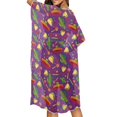 thumbnail image 5 of FKELYI Cinco de Mayo Pepper Cactus Print Womens Bikini Cover Up for Summer Open Front Cardigan Beach Cover Ups Comfy Beach Kimono Beachwear Ladies Cruise Outfits Resort Wear, 5 of 6