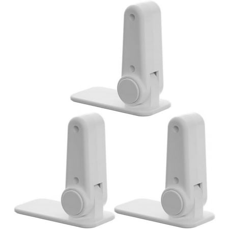 Cabinet Door Knobs Childproof Door Knob Covers Childproof Door Lever Lock Toddlers from Opening Doors Adhesive Door Handle Lock Protector for Kids 3PCS Safety Strap Lock Child Door Lock