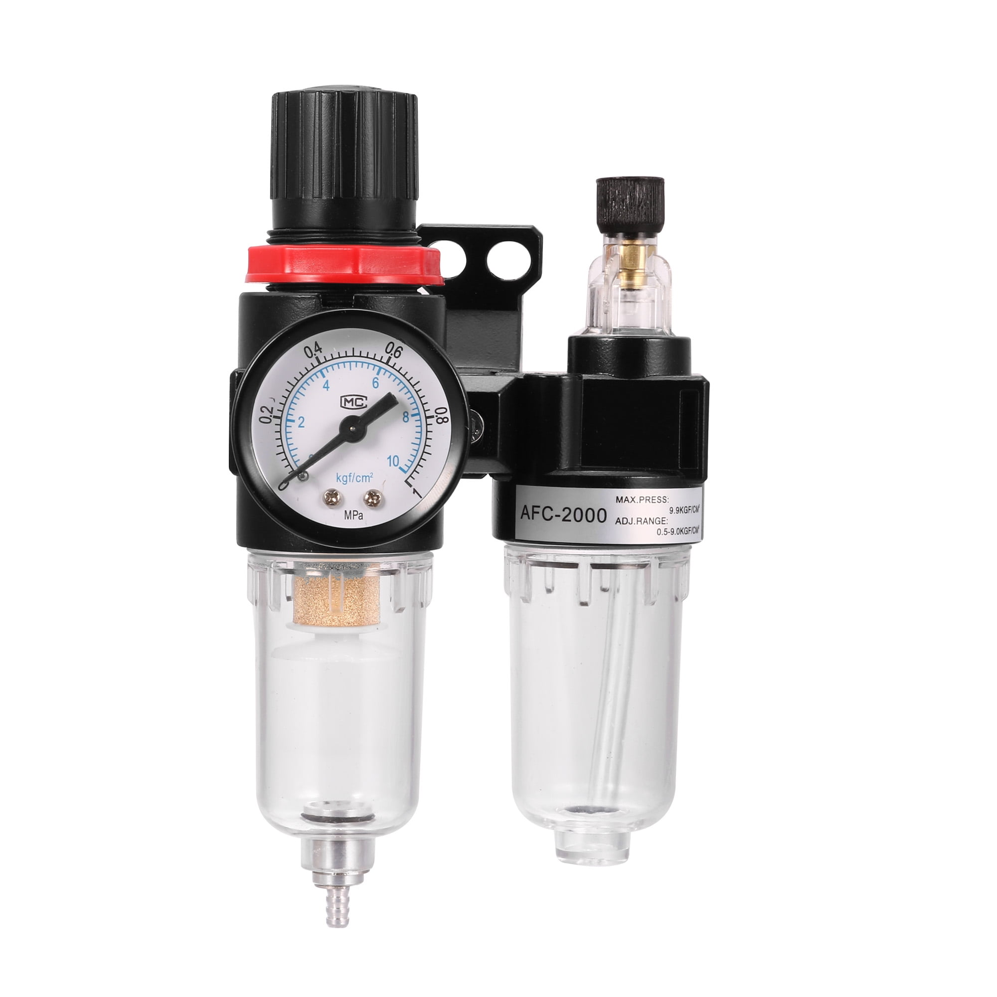 Air Source Treatment Filter Regulator with Pressure Gauge lubricator AFC-2000 