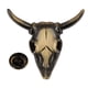 thumbnail image 4 of Broche para Hombre, Alfiler, Cabeza de Toro, Accesorios de Joyería, Punk para Sombreros, Abrigo,, 4 of 9