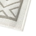 thumbnail image 6 of Unique Loom Outdoor Trellis Collection Area Rug - Kafes (2' x 8' Runner Ivory/Gray), 6 of 7