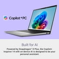thumbnail image 2 of Dell Copilot Inspiron 14 Laptop 14 inch FHD+ (1920x1200) Display |Snapdragon X Plus - X1P-64-100|Qualcomm Adreno| WIFI| Gray | 16GB RAM DDR5 | 1024GB SSD |Windows 11 Home |, 2 of 5