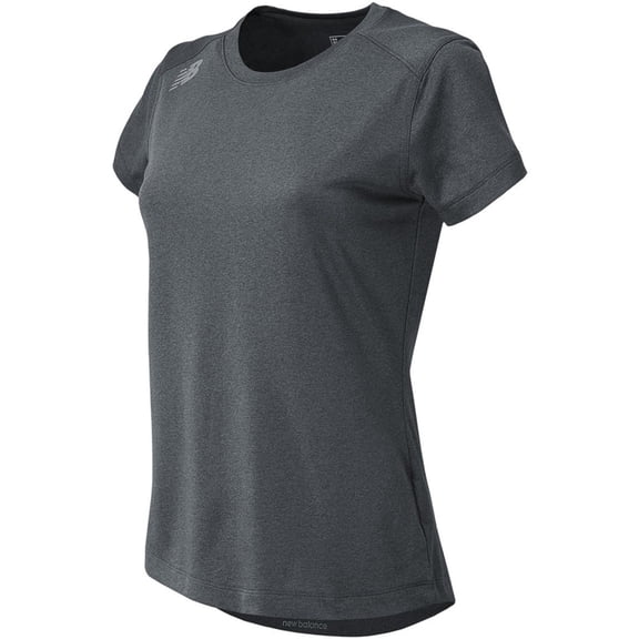 New Balance Womens Short Sleeve Tech T-Shirt Grey XL