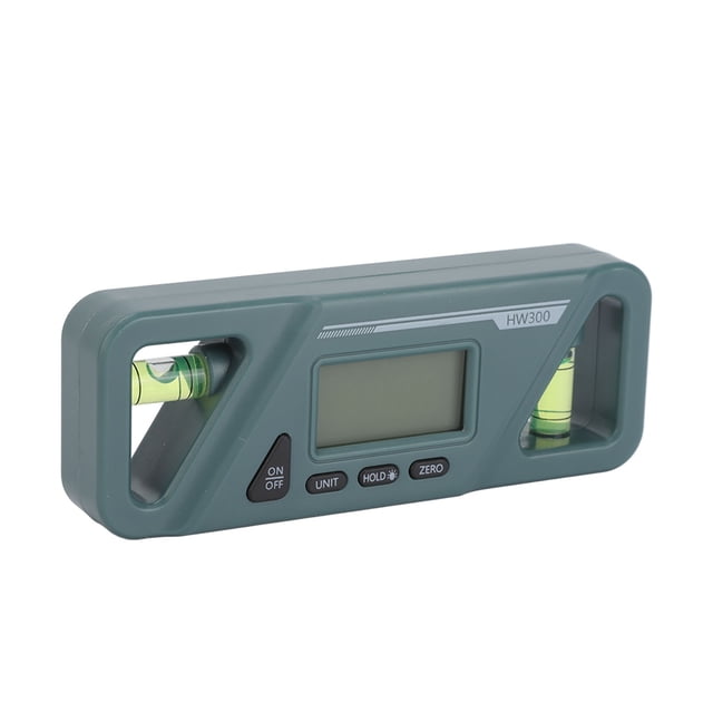 Digital Level, Digital Angle Gauge Angle Finder Plastic Magnetic Base Level Digital Inclinometer Angle Measuring Gauge for Timber Processing Car Repair