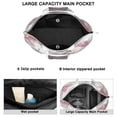 thumbnail image 2 of Flower Women's Large Weekend Travel Bag Moving Canvas Handbag Thick Double Layer Beach Weekend Travel Unisex Hospital Maternity Delivery with Toiletry Waterproof, 2 of 5