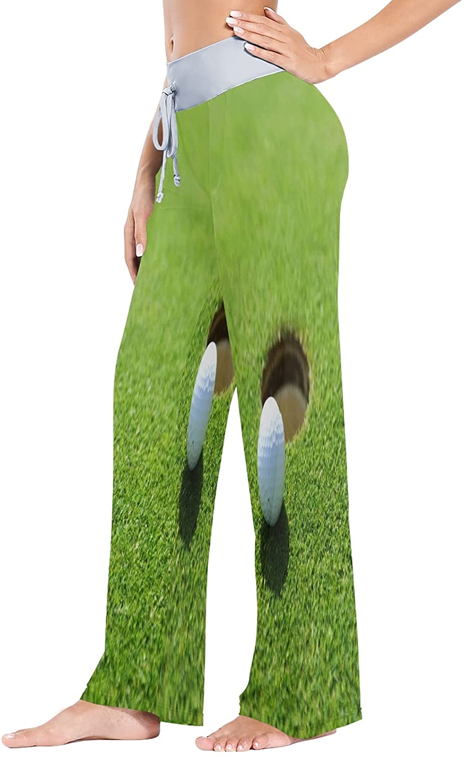 Golf Ball Green Grass Leaf Women's 