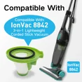 thumbnail image 3 of 6 Packs Replacement HEPA Filters for IonVac ZipVac 8842 3-in-1 Lightweight Corded Stick Vacuum Cleaner Accessory Parts, 3 of 6