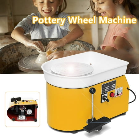 Electric Pottery Wheel 25cm Pottery Forming Machine 250W Pottery Wheel DIY Clay Tool Ceramic