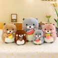 thumbnail image 1 of 20-40Cm Cuddly Stuffed Marmot Super Soft Cartoon Animal Toy Marmot Doll Baby Cuddle Doll Sleep Pillow Home Decor zhangmengya LED, 1 of 2