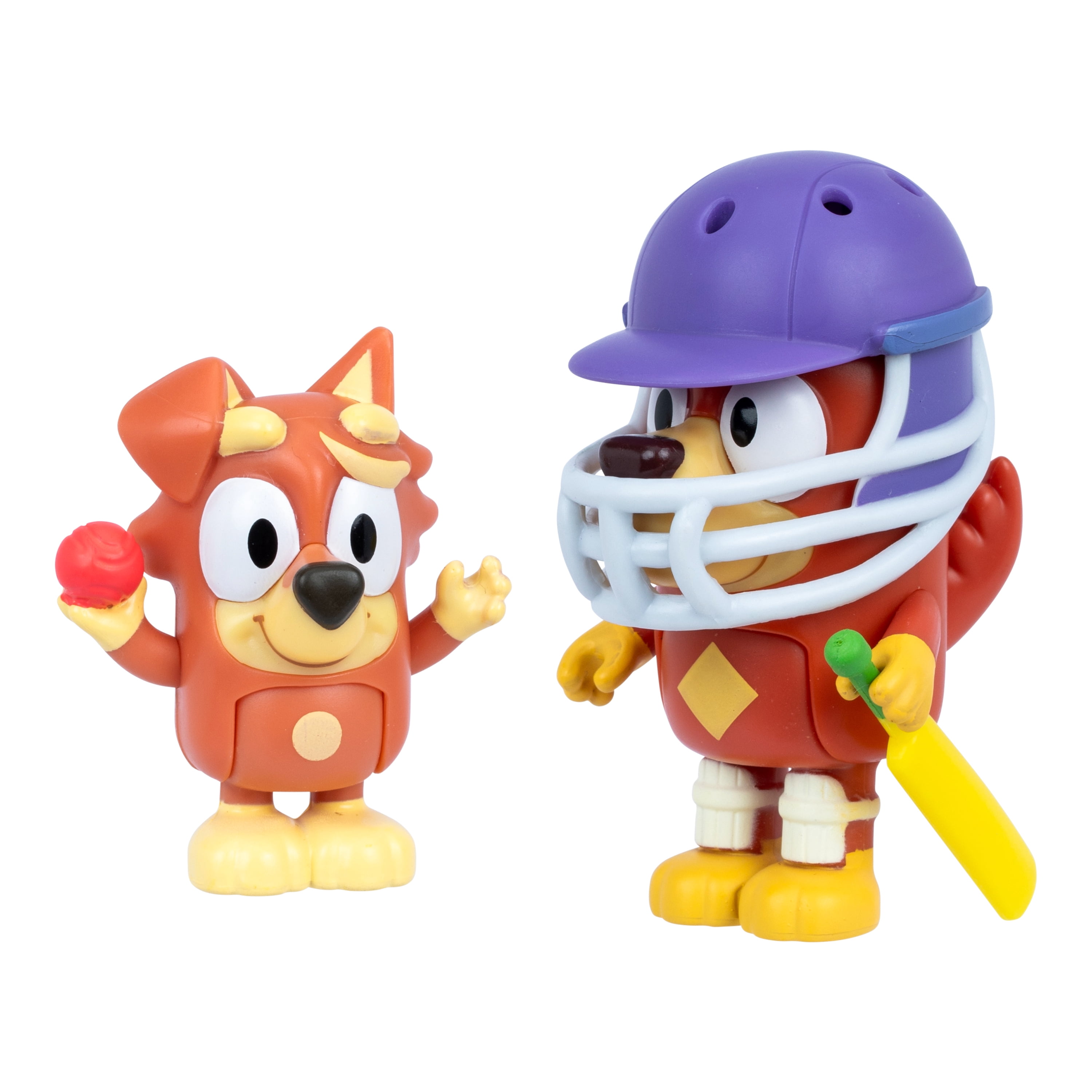 Bluey Cricket Figure 2-Pack. 2 Episode-Themed Poseable Figures. Recreate Moments from the Episode Cricket. Ages 3+