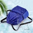 thumbnail image 3 of Bopika Drawing Sport Backpack with Shoes Compartment for Adult Swimming, Basketball, Gym, Navy Unisex, 3 of 7