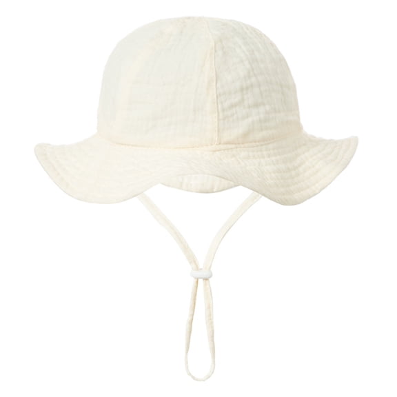 Ultrave Baby Girl Boy Summer Bucket Hats Lightweight Comfy Sun Protection Sun Hat Toddler Cute Beach Hats 3-12M