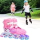 thumbnail image 2 of Patines De Ruedas 2 En 1, Patines De Ruedas Ajustables De 4 Tamaños Para Niños Y Adultos, Patines De Ruedas Intermitentes Para Exteriores Vogacara OD014701-04, 2 of 6