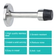 thumbnail image 3 of REGALWOVEN Home 201 Stainless Steel 3" Anti-slip Wedge Door Stopper Doorstops Protector Wall Non-noise, 3 of 4